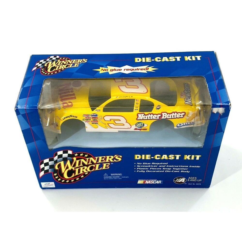 Dale Earnhardt Jr #3 Nilla Wafers Nutter Butter Winners Circle Die Cast Kit 1/24